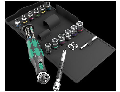 Wera - 8009 Zyklop Pocket Set 3, 27 części - 05004284001