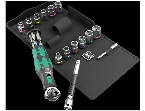 Wera - 8009 Zyklop Pocket Set 4, 27 części - 05004285001