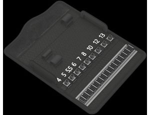 Wera - 9417 Etui tekstylnym Kraftform Kompakt Zyklop Mini 2, bez wyposażenia - 05136466001