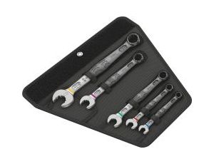 Wera - Zestaw kluczy płasko-oczkowych 6003 Joker 5 Imperial Set 1, calowych, 5 części - 05020240001