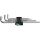 Wera - 950/9 Hex-Plus 2 Zestaw kluczy trzpieniowych długich, chromowanych, metrycznych, 9 części - 05021909001