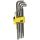 Wera - 950/13 Hex-Plus Imperial 1 Zestaw kluczy trzpieniowych z końcówką kulistą, BlackLaser, calowych, 13 części - 05021728001