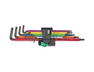 Wera - 967/9 TX XL Multicolour 1 Zestaw kluczy trzpieniowych TORX®, długich, 9 części - 05024480001