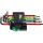 Wera - 967/9 TX BO Multicolour 1 Zestaw kluczy trzpieniowych TORX® BO Multicolour, BlackLaser, z magnetyzerem, 9 części - 05024335001