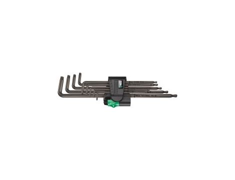 Wera - 967/9 TX XL 1 Zestaw kluczy trzpieniowych TORX®, długich, 9 części - 05024460001 op.= 10 szt.