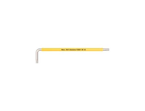 Wera - 3967 SXL HF Klucz trzpieniowy TORX® Multicolour, z funkcją przytrzymywania, długi, ze stali nierdzewne - 05022685001 op.= 10 szt.