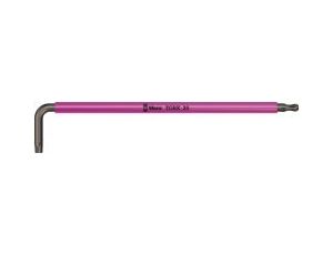 Wera - 967 SPKXL Klucz trzpieniowy TORX® Multicolour, z końcówką kulistą, długi - 05024485001 op.= 10 szt.