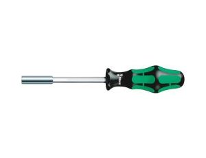 Wera - 810/1 Rękojeść z gniazdem do grotów 1/4', z pierścieniem przytrzymującym - 05051005001