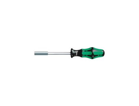 Wera - 810/1 Rękojeść z gniazdem do grotów 1/4', z pierścieniem przytrzymującym - 05051005001