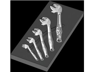 Wera - Wkładka piankowa 9732 zestaw kluczy Joker 6004, Set 1, 5 części - 05150122001
