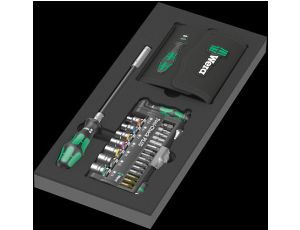 Wera - Wkładka piankowa 9750 Kraftform Kompakt i Tool-Check PLUS, Set 1, 57 części - 05150150001