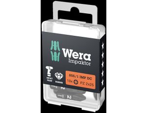 Wera - Bity Impaktor 855/1 IMP DC PZ DIY - 05057620001 op.= 10 szt.