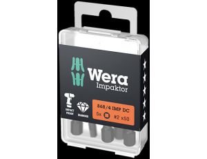 Wera - Bity Impaktor do śrub z gniazdem czworokątnym 868/4 IMP DC DIY - 05057672001