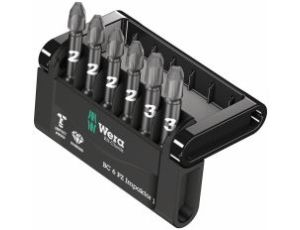 Wera - Bit-Check 6 PZ Impaktor 1, 6 części - 05057692001