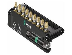 Wera - Bit-Check 10 PZ BiTorsion 2, 10 części - 05347153001