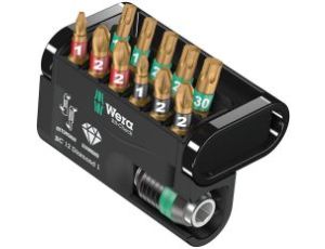 Wera - Bit-Check 12 Diamond 1, 12 części - 05057421001 op.= 3 szt.