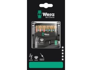 Wera - Zestaw Bit-Check 12 Diamond 1 SB, 12 części - 05136392001 op.= 3 szt.