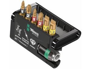 Wera - Bit-Check 7 Diamond 1, 7 części - 05057416001 op.= 3 szt.