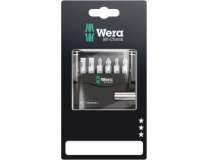 Wera - Bit-Check 7 Universal 1 SB, na blistrze, 7 części - 05073406001