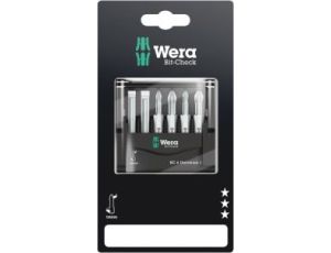 Wera - Bit-Check 6 Universal 1 SB, na blistrze, 6 części - 05073635001