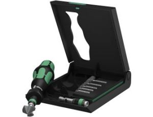 Wera - 846/8 Zestaw pogłębiaczy stożkowych z chwytem sześciokątnym, 8 części - 05104650001