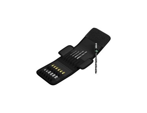 Wera - 849/855/867/18 Zestaw grotów i wierteł do drewna w etui, 18 części - 05104653001