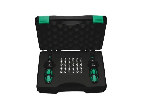 Wera - 7440/41 Zestaw wkrętaków dynamometrycznych nastawnych 0,3-3,0 Nm, 26 części - 05074738001