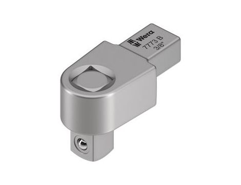Wera - 7773 B Końcówka wtykowa z 4-kątnym, 9x12 mm - 05078205001