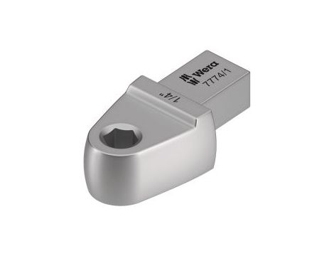 Wera - 7774/1 Adapter do bitów 1/4' wtykowy, 9x12 mm - 05078640001