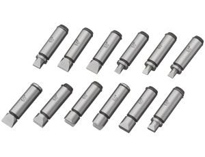 Limit - Zestaw 6 par końcówek pomiarowych 60° do mikrometru do gwintów - 132720202