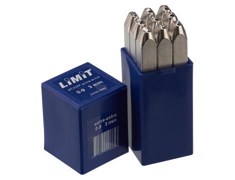 Limit - Stemple znakujące 24433- cyfry od 0 do 9 o wysokości 4 mm - 244330304
