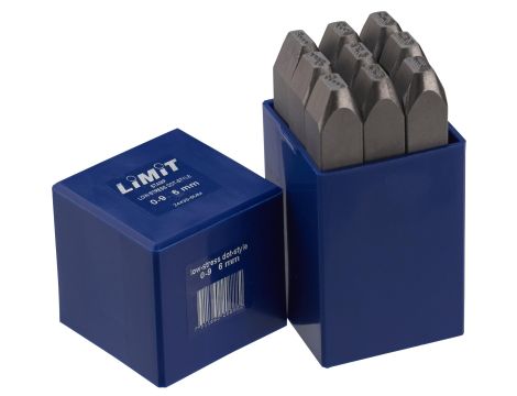 Limit - Stemple znakujące 24435- cyfry od 0 do 9 o wysokości 6 mm - 244350500