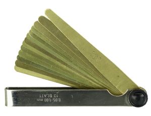 Limit - Szczelinomierz płytkowy mosiężny 13-0,05-1,00 - 67921106