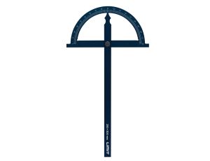 Limit - Kątomierz tarczowy aluminiowy  PRD 200x300 mm - 277450409