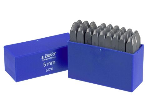 Limit - Stemple literowe 5176- litery od A do Z o wysokości 2 mm - 51760106