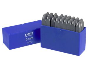 Limit - Stemple literowe 5176- litery od A do Z o wysokości 5 mm - 51760403