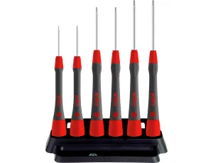 Wiha - wkrętak precyzyjny zestaw PicoFinish® sześciokątny, 6-cz. z podstawką  - 42992