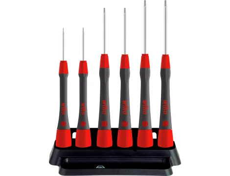 Wiha - wkrętak precyzyjny zestaw PicoFinish® sześciokątny, 6-cz. z podstawką  - 42992