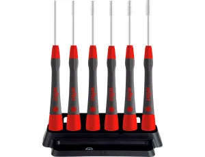 Wiha - wkrętak precyzyjnyzestaw PicoFinish® klucz nasadowy sześciokątny, 6-cz. z podstawką  - 42994