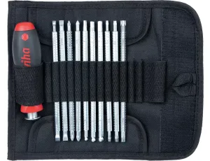 Wiha - wkrętak z trzonami wymiennymi zestaw SYSTEM 6 mieszany 11-cz.  - 03591