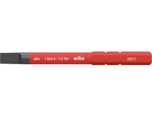Wiha - bit slimBit electric płaski  2,0 mm x 75 mm - 43115