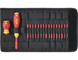 Wiha - wkrętak slimVario® i zestaw slimB mieszany, 18-cz. w torbie  - 41231