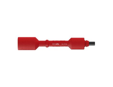 Wiha - trzon wymienny electric klucz nasadowy sześciokątny do wkrętaków dynamometrycznych z rękojeścią T VDE  8,0 mm x 132 mm, 10 Nm - 38926