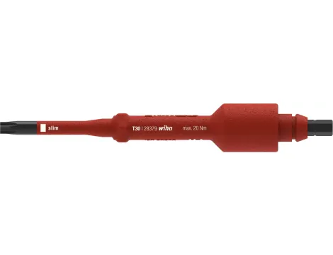 Wiha - trzon wymienny electric TORX® do wkrętaków dynamometrycznych z rękojeścią T VDE  T27 x 132 mm, 15 Nm - 38934