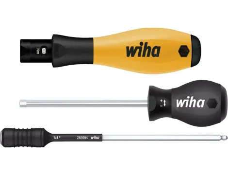 Wiha - wkrętak dynamometryczny TorqueVario®-S ESD z regulowanym momentem dokręcania  0,1-0,6 Nm, 4 mm - 26865