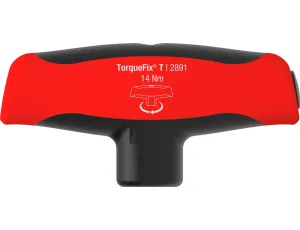 Wiha - wkrętak dynamometryczny z rękojeścią T TorqueFix® Tplus z ustawionym na stałe momentem dokręcania  14 Nm, 6 mm - 10146