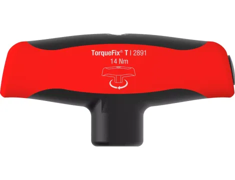 Wiha - wkrętak dynamometryczny z rękojeścią T TorqueFix® Tplus z ustawionym na stałe momentem dokręcania  14 Nm, 6 mm - 10146