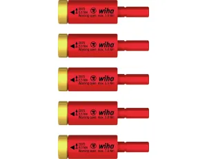 Wiha - zestaw adapterów dynamometrycznych easyTorque electric slimBit i uchwytem SlimVario, 5-cz. w opakowaniu blistrowym  - 41479