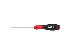 Wiha - wkrętak SoftFinish płaski z trzonem okrągłym do głęboko położonych śrub  3,0 mm x 100 mm - 00687
