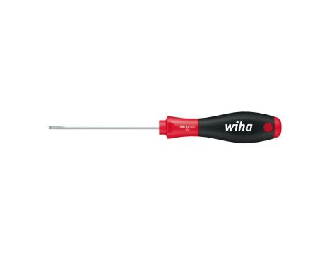 Wiha - wkrętak SoftFinish płaski z trzonem okrągłym do głęboko położonych śrub  3,0 mm x 100 mm - 00687